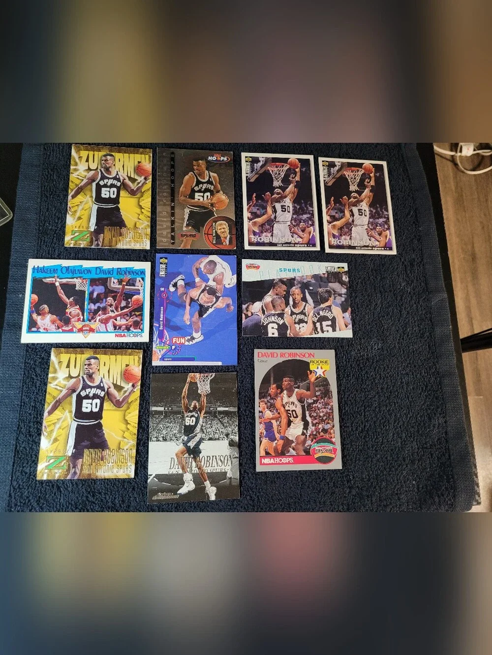 David Robinson Trading Card Lot